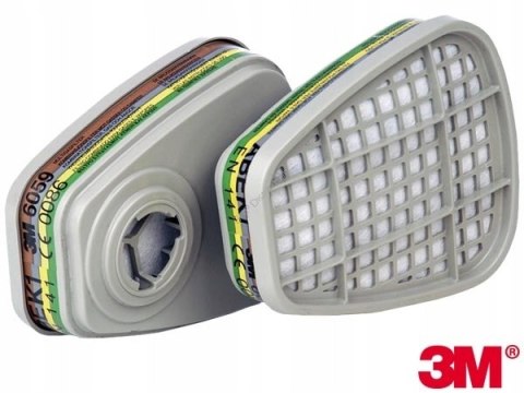 Pochłaniacz 3M 6059 ABEK1 Pochłaniacz 3M 6059 ABEK1